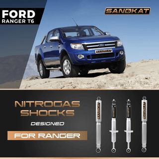 SANDKAT 4WD Ford Ranger T6 Nitrogas Type Shock Absorber