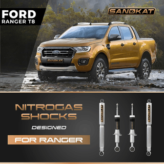 SANDKAT 4WD Ford Ranger T8 2019 Onwards Nitrogas Type Shock Absorber