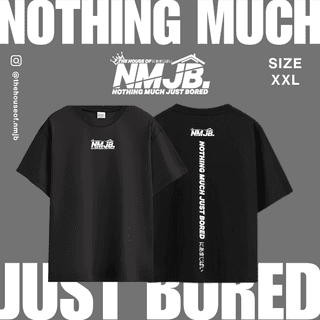 NMJB Oversized Signature Tee_Size XXL