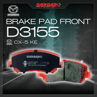 Barbaro Brake Pad D3155 Front for Mazda CX-5 KE