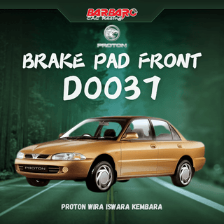Barbaro Brake Pad D0037 Front for Proton Wira Iswara Kembara