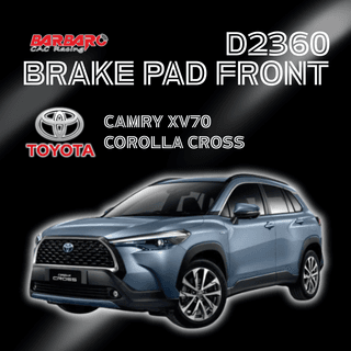 Barbaro Brake Pad D2360 Front for Toyota Camry XV70 Corolla Cross