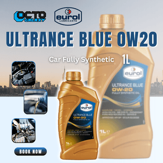 Eurol Ultrance Blue 0W20 1L Fully Synthetic