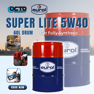 Eurol Super Lite 5W40 60L Drum Fully Synthetic