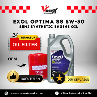 Exol Semi Synthetic 5w30 + Oil Filter