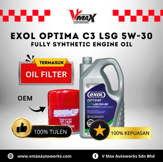 EXOL Optima C3 LSG 5W-30 + Oil Filter_ Toyota Vios