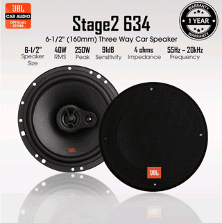 JBL SPEAKER STAGE2-634 INSTALLATION