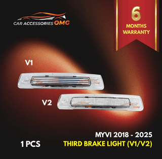 Perodua Myvi G3 MG3 2018-2025 Third Brake Light LED Lampu Brek Ketiga Rear Myvi 3rd Brake Light (Albino White)