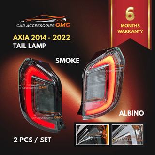 Perodua Axia Old 2014 - 2022 Version 2 Dynamic Light Bar Tail Lamp