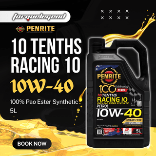 PENRITE 10 TENTHS RACING 10 10W-40 (100% PAO ESTER) 5L