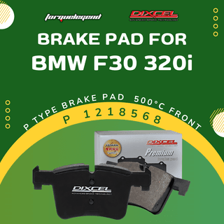 (BMW F30 320i) DIXCEL BRAKE PAD P TYPE 500C