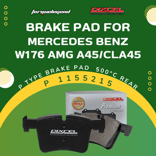 (MERCEDES BENZ W176 AMG A45/CLA45) DIXCEL BRAKE PAD P TYPE 500C