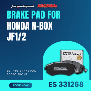 (HONDA N-BOX JF1/2) DIXCEL BRAKE PAD ES TYPE 600C