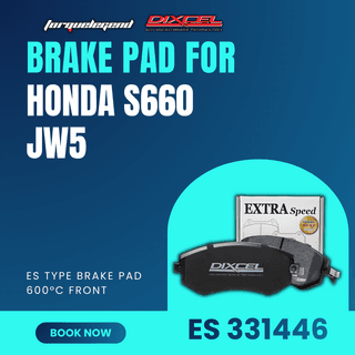 (HONDA S660 JW5) DIXCEL BRAKE PAD ES TYPE 600C