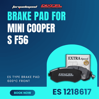 (MINI COOPER S F56) DIXCEL BRAKE PAD ES TYPE 600C