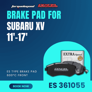 (SUBARU XV 11'-17') DIXCEL BRAKE PAD ES TYPE 600C