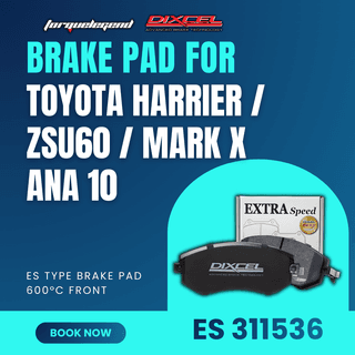 (TOYOTA HARRIER/ZSU60/MARK X ANA10) DIXCEL BRAKE PAD EC TYPE 450C