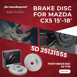 (MAZDA CX5 15'-18') DIXCEL BRAKE DISC SD TYPE