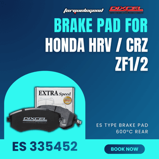 (HONDA HRV / CRZ ZF1/2) DIXCEL BRAKE PAD ES TYPE 600C
