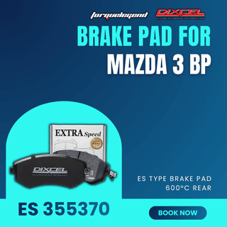 (MAZDA 3 BP) DIXCEL BRAKE PAD ES TYPE 600C