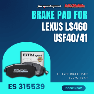 (LEXUS LS460 USF40/41) DIXCEL BRAKE PAD ES TYPE 600C