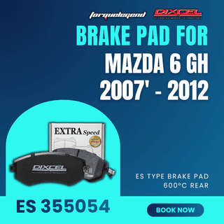 (MAZDA 6 GH 2007' - 2012) DIXCEL BRAKE PAD ES TYPE 600C