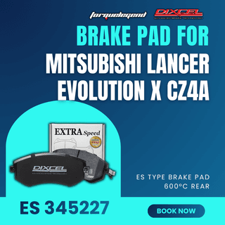 (MITSUBISHI LANCER EVOLUTION X CZ4A) DIXCEL BRAKE PAD ES TYPE 600C