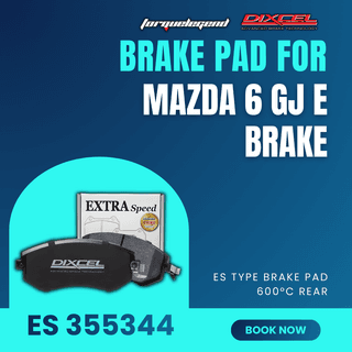 (MAZDA 6 GJ E BRAKE) DIXCEL BRAKE PAD ES TYPE 600C