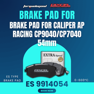 (BRAKE PAD FOR CALIPER AP RACING CP9040/CP7040 54mm) DIXCEL ES Type 0-600C Brake Pad