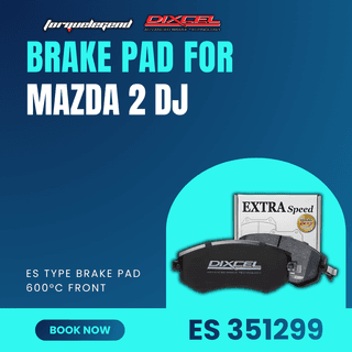 (MAZDA 2 DJ) DIXCEL BRAKE PAD ES TYPE 600C