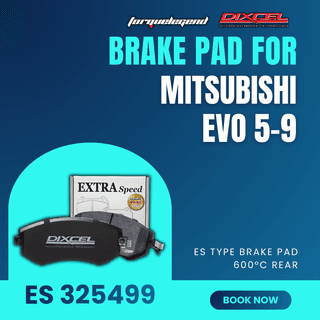 (MITSUBISHI EVO 5-9) DIXCEL BRAKE PAD ES TYPE 600C