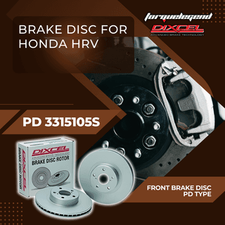(HONDA HRV) DIXCEL BRAKE DISC PD TYPE