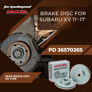 (SUBARU XV 11'-17') DIXCEL BRAKE DISC PD TYPE