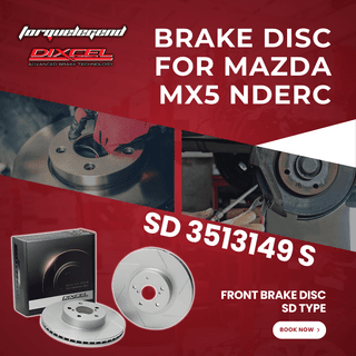 (MAZDA MX5 NDERC) DIXCEL BRAKE DISC SD TYPE