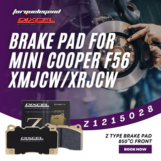 (MINI COOPER F56 XMJCW/XRJCW) DIXCEL BRAKE PAD Z TYPE 850C