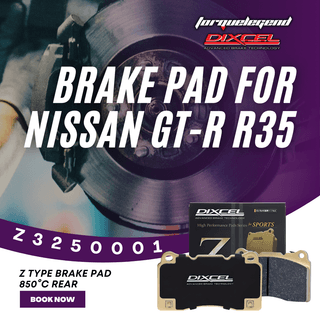 (NISSAN GT-R R35) DIXCEL BRAKE PAD Z TYPE 850C