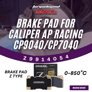 (BRAKE PAD FOR CALIPER AP RACING CP9040/CP7040) DIXCEL Z Type 0-850C Brake Pad