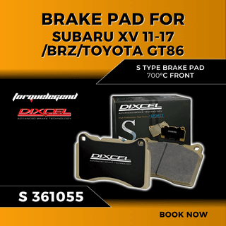 (SUBARU XV 11-17 /BRZ/TOYOTA GT86) DIXCEL BRAKE PAD S TYPE 700C