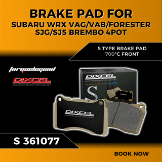(SUBARU WRX VAG/VAB/FORESTER SJG/SJ5 BREMBO 4POT) DIXCEL BRAKE PAD S TYPE 700C