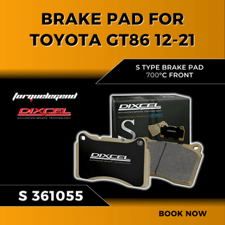 (TOYOTA GT86 12-21) DIXCEL BRAKE PAD S TYPE 700C