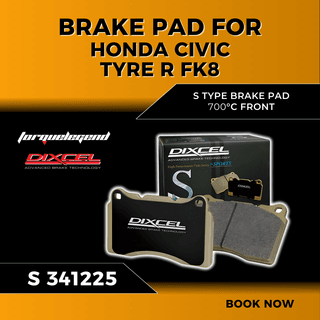 (HONDA CIVIC TYRE R FK8) DIXCEL BRAKE PAD S TYPE 700C