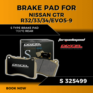 (NISSAN GTR R32/33/34/EVO5-9) DIXCEL BRAKE PAD S TYPE 700C