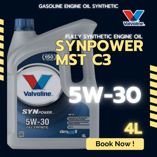 Valvoline SynPower MST C3 5W-30 Fully Synthetic Engine Oil 4L