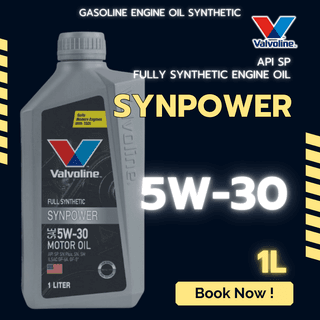 Valvoline SynPower 5W-30 API SP Fully Synthetic Engine Oil 1L