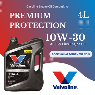 Valvoline Premium Protection 10W-30 API SN Plus Engine Oil 4L