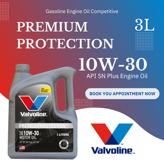 Valvoline Premium Protection 10W-30 API SN Plus Engine Oil 3L