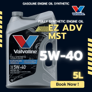 Valvoline EZ ADV MST 5W-40 Fully Synthetic Engine Oil 5L