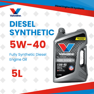 Valvoline Diesel Synthetic 5W-40 CJ-4 Fully Synthetic Diesel Engine Oil 5L