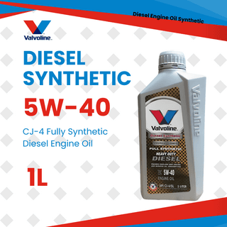 Valvoline Diesel Synthetic 5W-40 CJ-4 Fully Synthetic Diesel Engine Oil 1L