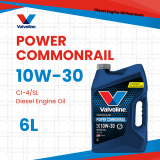 Valvoline Power Commonrail 10W-30 CI-4/SL Diesel Engine Oil 6L
